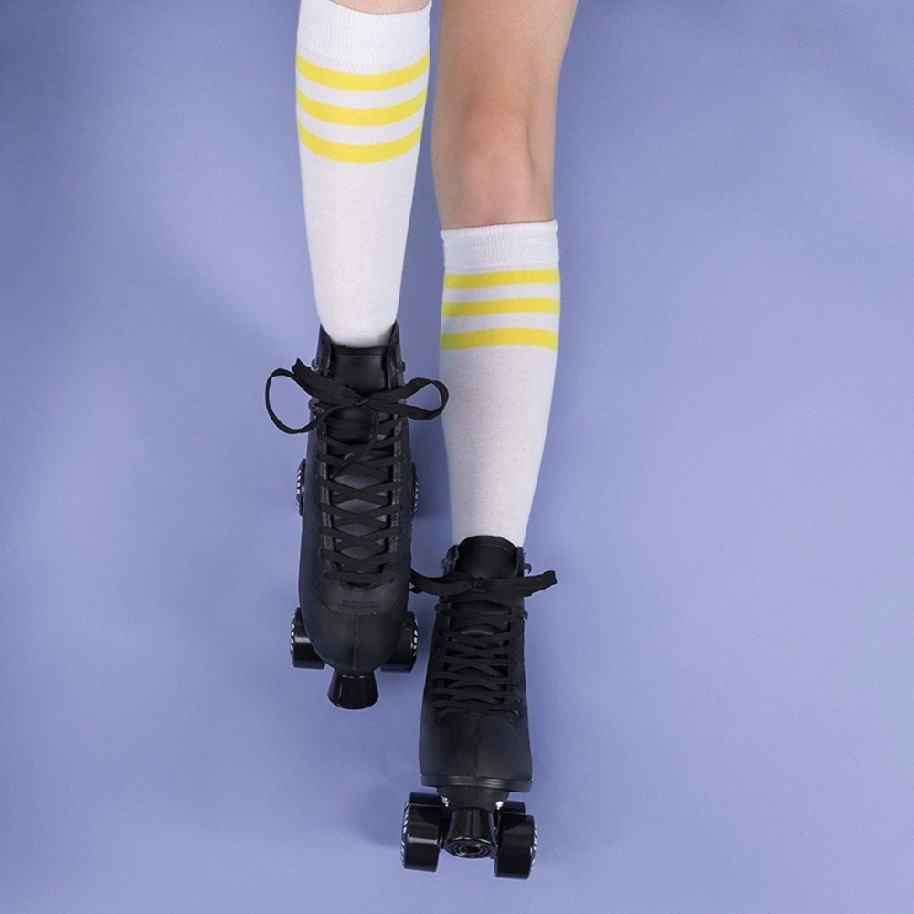 Black roller skates!